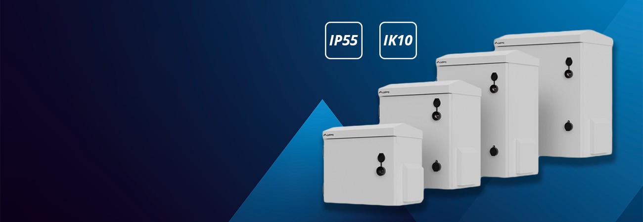 Új 10" IP 55-ös rack szekrények