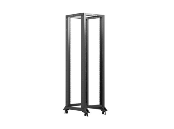 NYITOTT ÁLLVÁNY 42U 600X800 FEKETE LANBERG V2