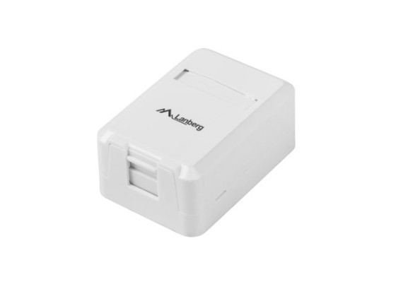 ÜRES FELÜLETRE SZERELHETŐ DOBOZ KEYSTONE 1-PORT LANBERGHEZ