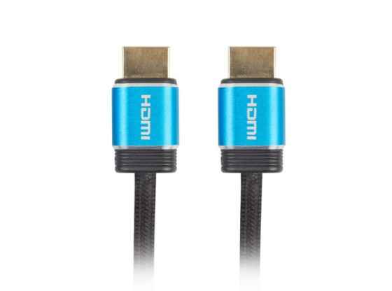 HDMI M/M V2.0 KÁBEL 1M CU BLACK BOX PRÉMIUM TANÚSÍTVÁNY LANBERG
