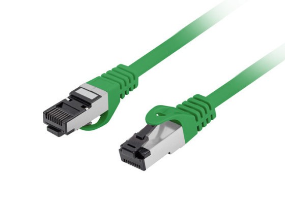 PATCHKÁBEL CAT.8.1 S/FTP LSZH CU 3M ZÖLD FLUKE ÁTADOTT LANBERG