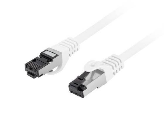 PATCHKÁBEL CAT.8.1 S/FTP LSZH CU 0.25M FEHÉR FLUKE PASSZOLT LANBERG