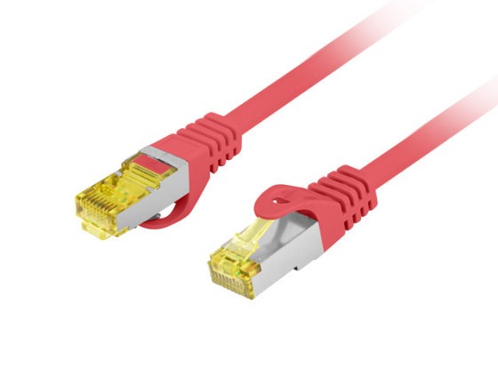 PATCHKÁBEL CAT.6A S/FTP LSZH CU 3M PIROS FLUKE PASSZOLT LANBERG