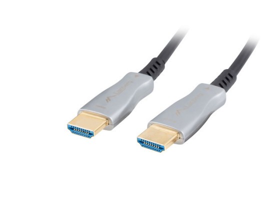 HDMI M/M V2.0 KÁBEL 10M OPTIKAI FEKETE AOC LANBERG