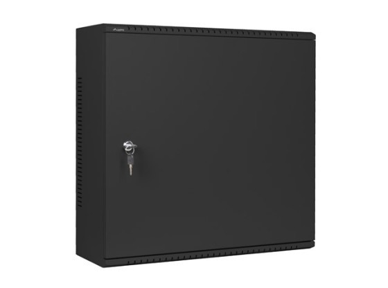 INSTALLÁCIÓS ÁLLVÁNY 19" 6U+3U FÜGGESZTETT ÁLLVÁNY 540X200 ALACSONY PROFILÚ FEKETE LANBERG (ÖSSZESZERELVE)