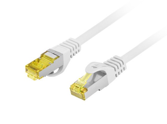 PATCHKÁBEL CAT.6A S/FTP LSZH CU 15M SZÜRKE FLUKE PASSZOLT LANBERG