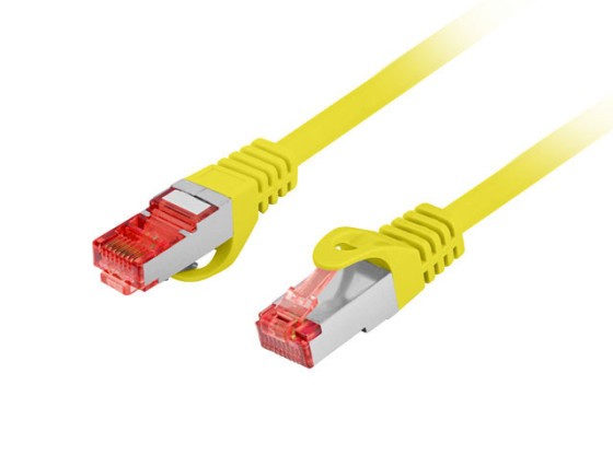 PATCHKÁBEL KAT.6 S/FTP LSZH CU 1M SÁRGA FLUKE PASSZOLT LANBERG