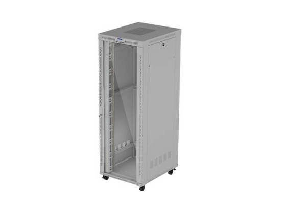 19" 47U 800X1000 SZÜRKE ÜVEGAJTÓ LCD LANBERG (FLAT PACK) V2