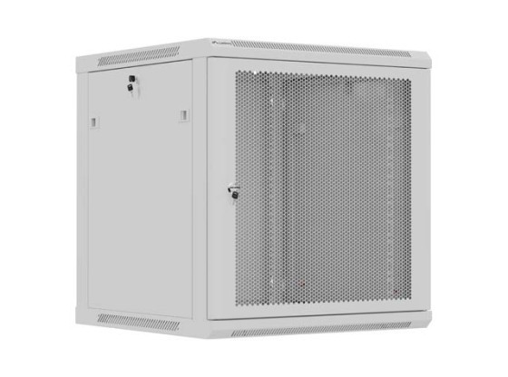 19" 12U 600X600 SZÜRKE PERFORÁLT AJTÓ LANBERG (LAPOS CSOMAGOLÁSBAN)