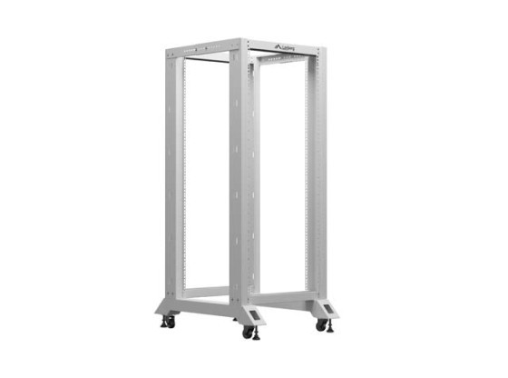 NYITOTT ÁLLVÁNY 19" 27U 600X800 SZÜRKE LANBERG