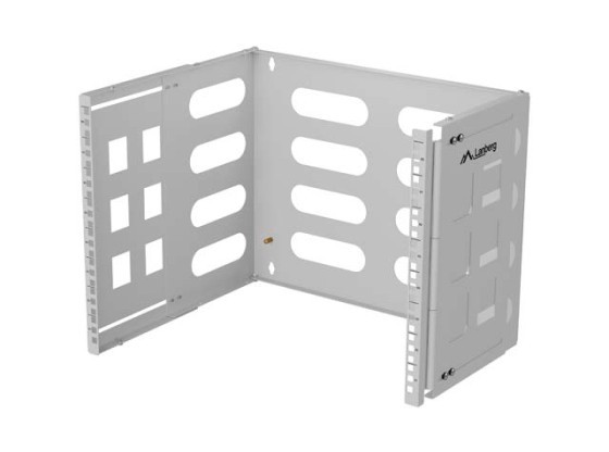 FALI ÁLLVÁNY 19" 8U 497X400/240 SZÜRKE LANBERG