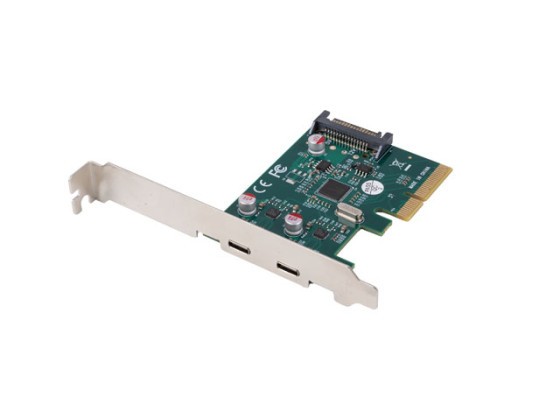 PCI EXPRESS X1 KÁRTYA->2X USB-C 3.2 GEN 2X1 LOW PROFILE LANBERG
