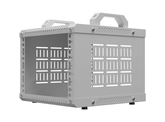 NYITOTT SZEKRÉNY 10" 4U 280X300 SZÜRKE LANBERG